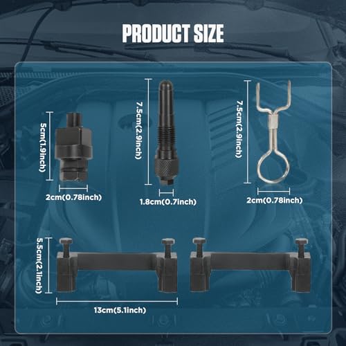 PLAYOCCAR Engine Timing Tool Kit For VW/Audi 1.0 1.2 1.4 TSI TFSI EA211 Engines