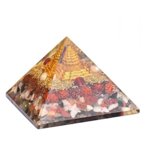 Image of Navgrah Pyramid | 3-Inch | Planetary Healing Pyramid for Balancing the 9 Planets | Navgrah |Spiritual Decor for Home and Meditation