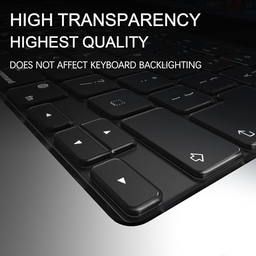 GPXIIZ Tastaturschutz Kompatibel für 2026 MacBook Neo, 2026-2022 MacBook Air 13,6/Air 15 M5 M4 M3 M2, 2026-2021 Mac Pro 14/Pro 16 Pro/Max M5 M4 M3 M2 M1 Ultra Dünn TPU Keyboard Cover, EU-Layout, Klar