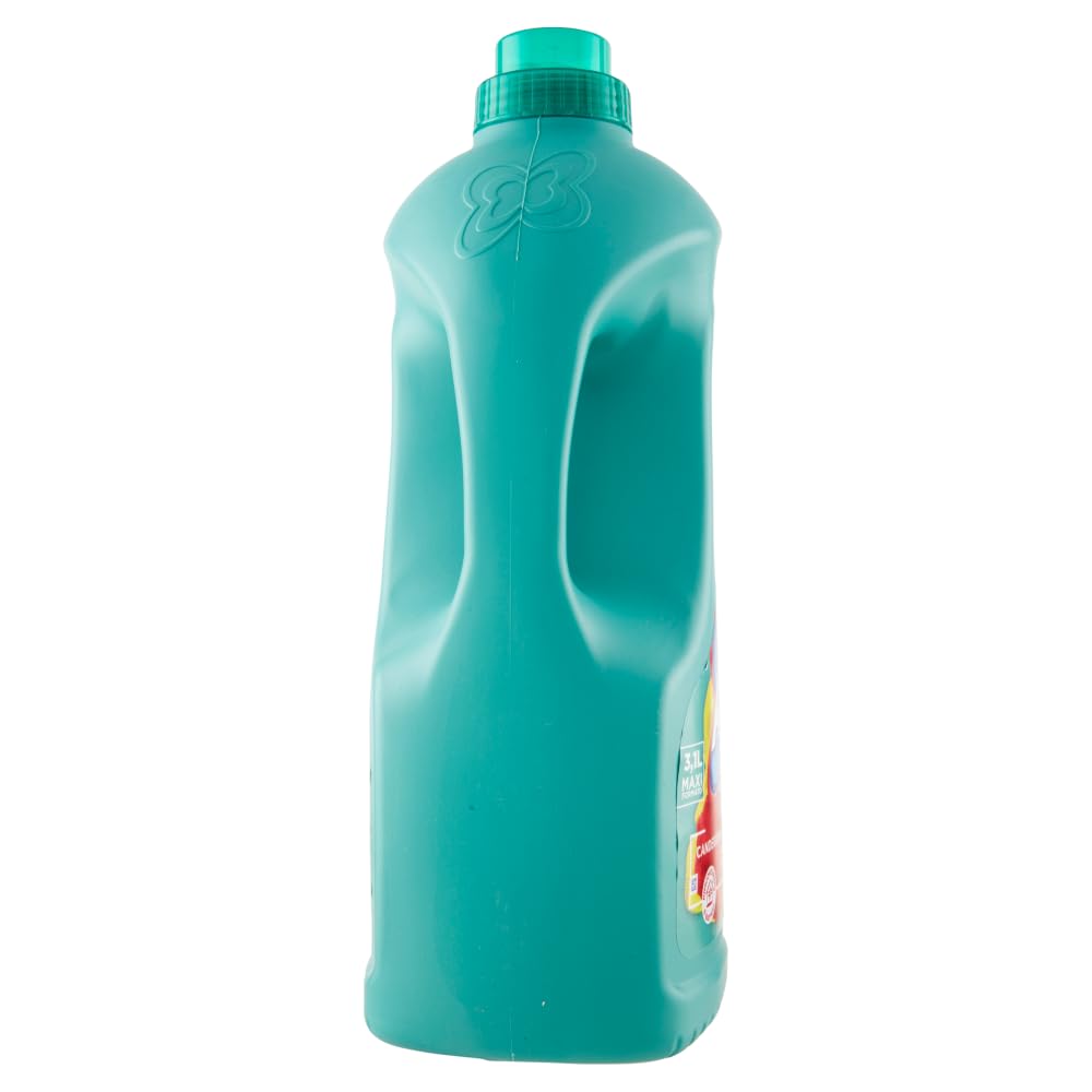 4 x Ace Gentile Candeggina per colorati, candeggina per colori, fragranza fresca, efficace contro le macchie, 3100 ml + portachiavi Beni Culinari gratuito