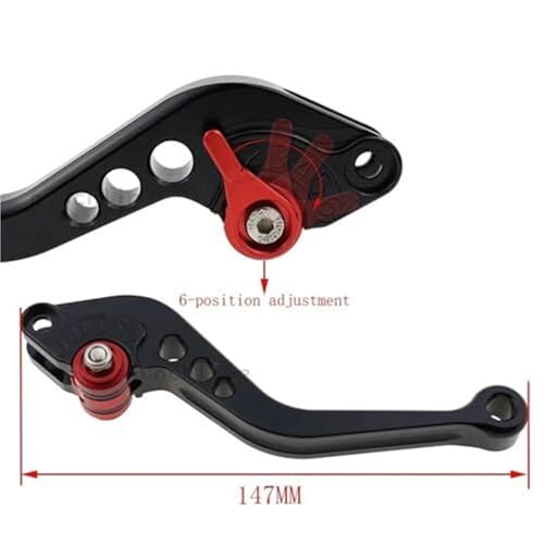 Levier de frein Moto Guzzi V85TT en alu CNC taillé dans la masse - 3
