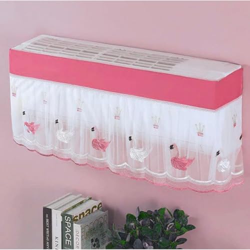 Image of Mshine Premium Polyester Split AC Dust Cover for 1.5 Ton Indoor AC | Washable Dustproof Air Conditioner Protective Cover | Reusable Open Type AC Cover for Home, Office & Hotel (Pack of 1)
