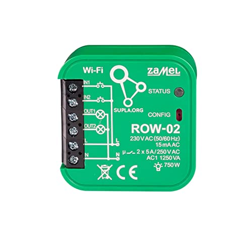 Zamel SPL10000003 ROW-02 - Controlador Wi-Fi