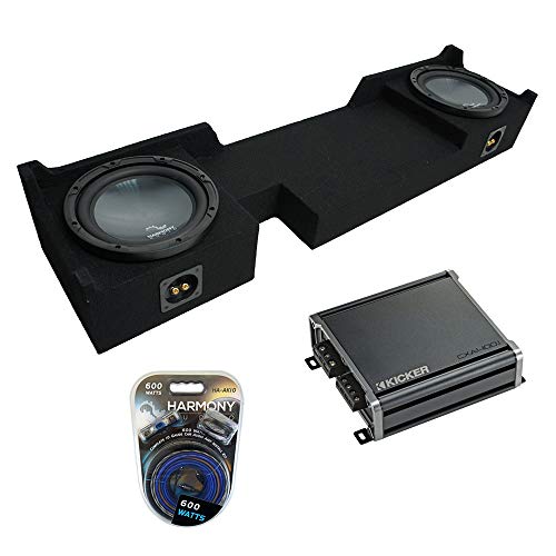 Harmony Audio Bundle Compatible with 2004-2008 Ford F-150 Ext Super Cab Truck HA-R104 Dual 10
