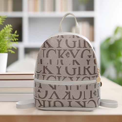Image of CLUB BOLLYWOOD Women's Mini Backpack Elegant Small Crossbody Bag for Birthday Travel Summer Gray|Clothing, Shoes & Accessories | Womens Handbags & Bags| Womens Handbags & Bags