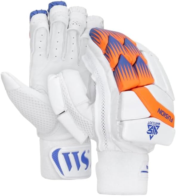 Whitedot Fusion White Batting Inner Gloves - 100% Cotton (Youth/Medium)