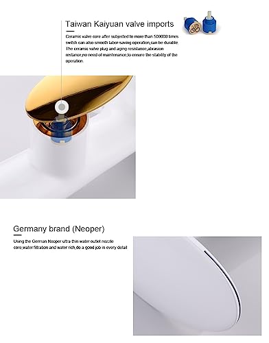 Grifo de lavabo negro para reformas de baños de estilo moderno 6