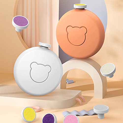 Lixa de aparador de unhas para bebês, kit elétrico de cortadores de unhas para recém-nascidos, crian