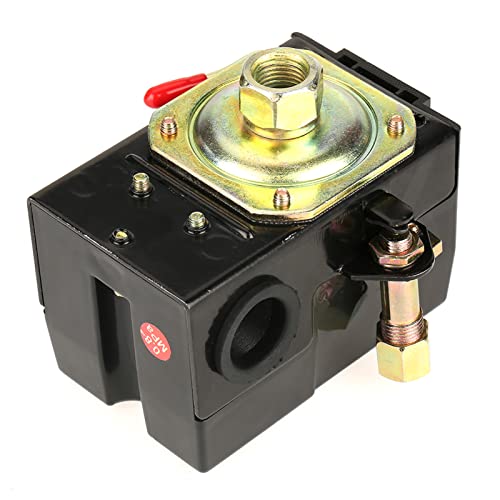 NOENNULL Interruptor de Presión, Válvula de Control de Bomba de Compresor de Aire Piezas de Compresor Presión Universal 95 125 Psi Piezas de Control de Bomba