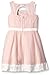 Lavender Girls' Sleeveless Cutout Back Yoke with Box Pleat Skirt Dress