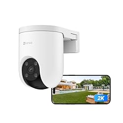 EZVIZ 2K PoE Cámara Vigilancia Exterior con Detecc...: 【POE Alimentación por Ethernet】Con EZVIZ H8c PoE cámara, no tendrás que preocuparte por cables enredados o configuraciones complicadas. Con menos cables y componentes, se conecta directamente a su red y transmite videos de alta calidad, todo a través...