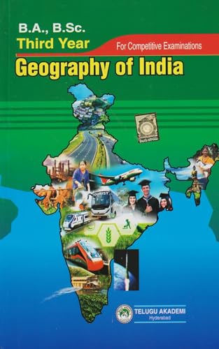 Image of B.A., B.Sc. Third Year Geography Of India For Competitive Examinations (English Medium) GEOGRAPY GENERAL & PHYSICAL GEOGRAPHY