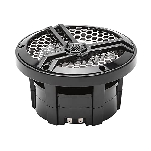 Image of Skar Audio SK65MB 6.5 inch 2-Way Marine Full Range 320 Watt Coaxial Speakers, Pair (Black)