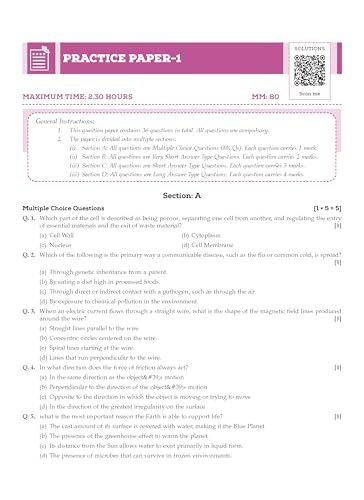 Image of Oswaal One For All Question Banks NCERT & CBSE Class 8 (Set of 2 Books) Science & Social Science (For Exam) For 2026-27
