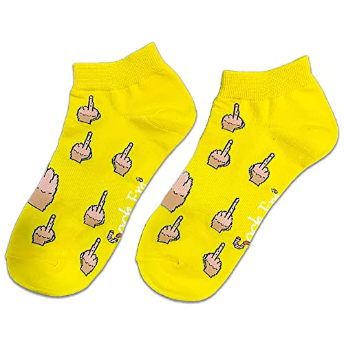 Image of Sock Em' Sock Emporium Middle Finger 6 Pack for Women