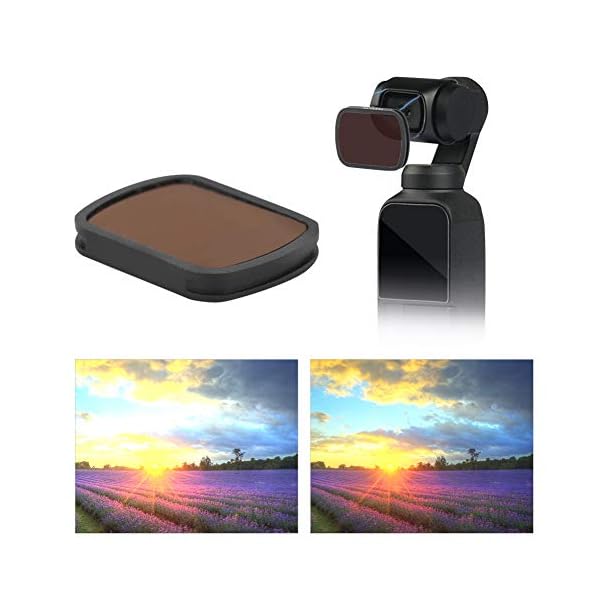 Optisches Glas ND1000 Kameraobjektivfilter Professioneller Fotofilter Für DJI OSMO Pocket – Bild 6