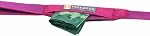 Ruffwear, Hi & Light Dog Leash, Ultralight 4.5 ft Lead with Lockable Swivel Crux Clip and Pick‑Up Bag Pocket, Minimalist Packable Webbing for Everyday Walks, Alpenglow Pink