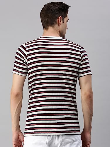 Image of ONN Men's Striped Relaxed Fit T-Shirt