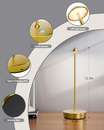Smart Desk Lamp with Wireless Charging