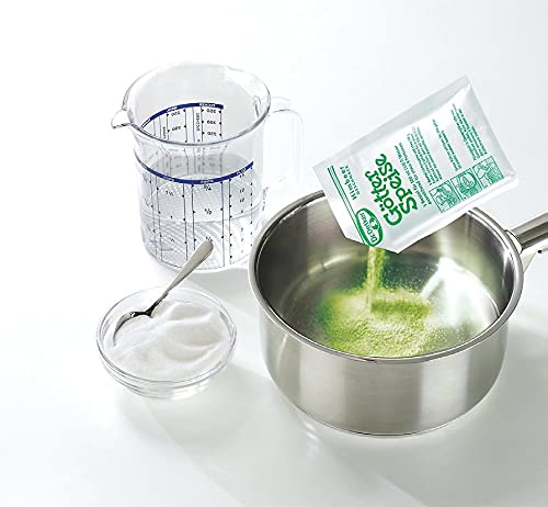 Dr. Oetker Götterspeise zum Kochen Waldmeister-Geschmack 12er Pack, 12 x 25,2 g Dessertpulver für Wackelpudding mit Waldmeister-Geschmack