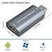 immagine 4WisFox Scheda di Acquisizione Video, HDMI 1080P Video Grabber a USB 2.0 per Windows/Mac/Android, Scheda di Acquisizione Giochi per Streaming Registrazione Audio Action Cam