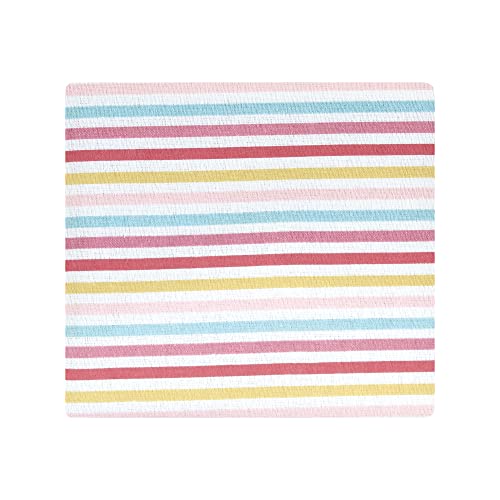 Image of Hudson Baby Unisex Baby Cotton Flannel Receiving Blankets Bundle, Modern Rainbow, One Size