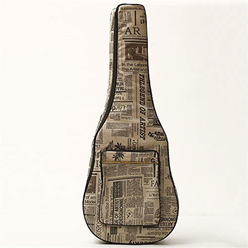 Housse de Guitare 41 Pouces Jouer Cool épais Sac de Guitare Tendance de la Mode Simple Guitare Acoustique Sac à… - Les Beatles, Paul McCartney, John Lennon, RIngo Starr, George Harrison Housse de Guitare 41 Pouces Jouer Cool épais Sac de Guitare Tendance de la Mode Simple Guitare Acoustique Sac à… – Image 3