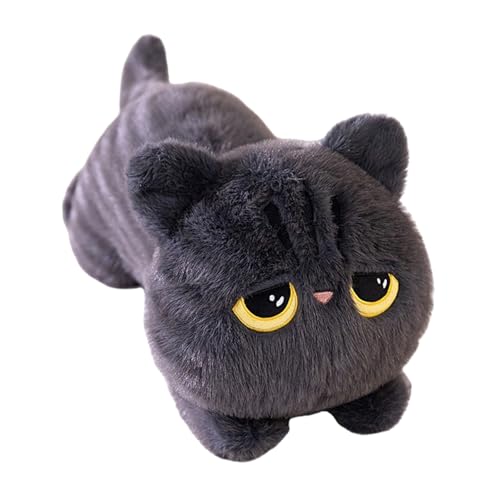 快適さとかわいい猫の人形の人形のぬいぐるみ詰め枕のための柔らかい短いぬいぐるみ人形のおもちゃ部屋の装飾ソファディスプレイ