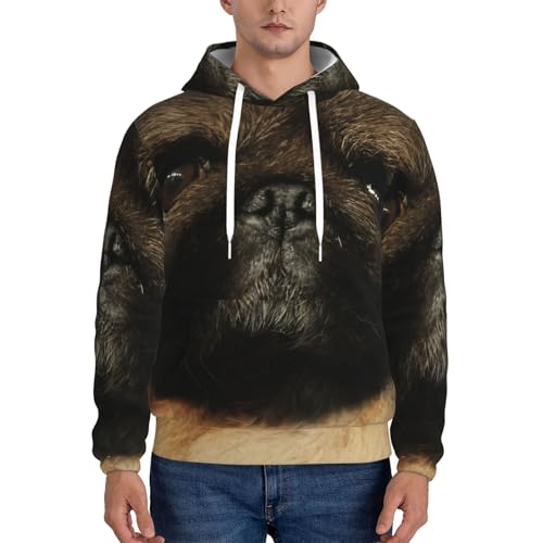 Sweat pékinois homme EdWal en polyester durable à poche kangourou