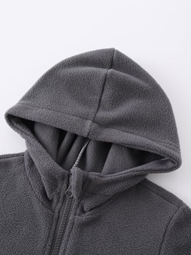 2 Pieces Boy's Half Zip Fleece Pullover Long Sleeve Hoodies and Jogger Pants Winter Outfit Set 3-12Y3