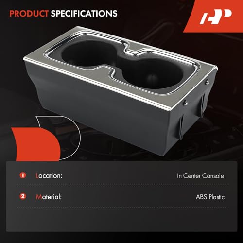 Portavasos para Chevrolet Silverado y GMC Sierra 2014-2016 miniatura 2
