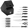 HENCKELS-Silver-Symmetry-Razor-Sharp-15-Piece-Stainless-Steel-Knife-Block-Set-Paring-Knife-Chef-Knife-Bread-Knife-German-Engineered-Informed-by-100-Years-of-Mastery-Dishwasher-Safe HENCKELS Silver Symmetry Razor-Sharp 15-Piece Stainless Steel Knife Block Set, Paring Knife, Chef Knife, Bread Knife, German Engineered Informed by 100+ Years of Mastery, Dishwasher Safe