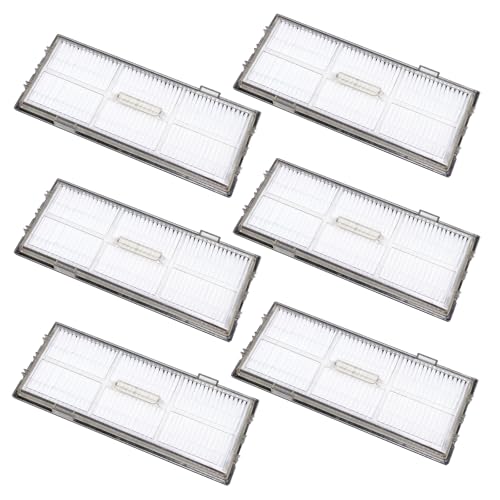 CIOXSOIO 6 Pièces Filtre HEPA Rechange Compatibles pour Roborock S8/S8+/S8 Pro Ultra/S7/S7 MaxV/S7 MaxV Ultra/S7 Max Ultra/S7 Pro Ultra Aspirateur Robot, Kit de Accessoires de Filtre Remplacement