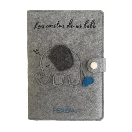 HEXEAN Portadocumentos Bebé - Organizador para Documentos de Bebé con Bolsillos - Porta Documentos para Bebés - Ideal para Citas Médicas y Viajes - Accesorios Bebe - Cosas de Bebe