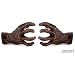 Guitar Grip Studios Left and Right Hand Antiqued Copper Guitar Hangers