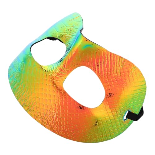 GALPADA Unisex Retro Masquerade Mask Gold Face Mask for Couples Carnival Decorations