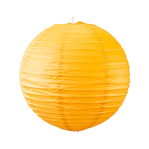 Sky Lantern Original 1451 - ronda de papel pantalla, 30 cm, color: naranja