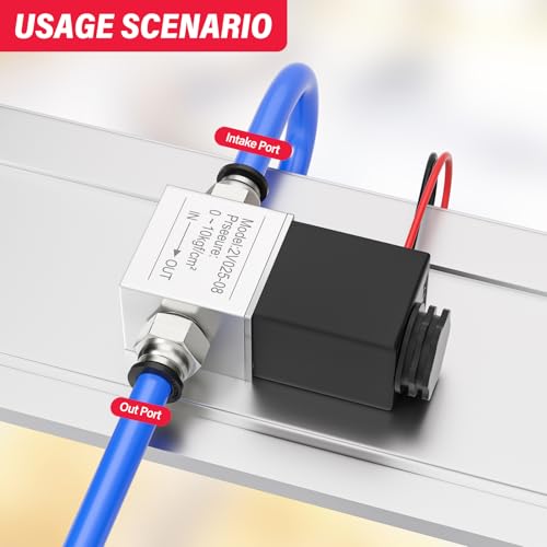 Électrovanne 1/4 NPT DC 12V 2V025-08 normalement fermée - 7