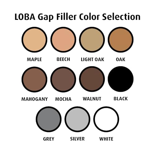 Image of Gap Filler - 310ml (Black) Flexible Filler for Hard Surface Floors