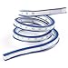 TamBee 24 Inch Sewing Ruler Flexible Curve Ruler Rulers for Drawing Rulers for Quilting and Sewing Soft Tape Measure Blue/White 24 Inch (60cm)