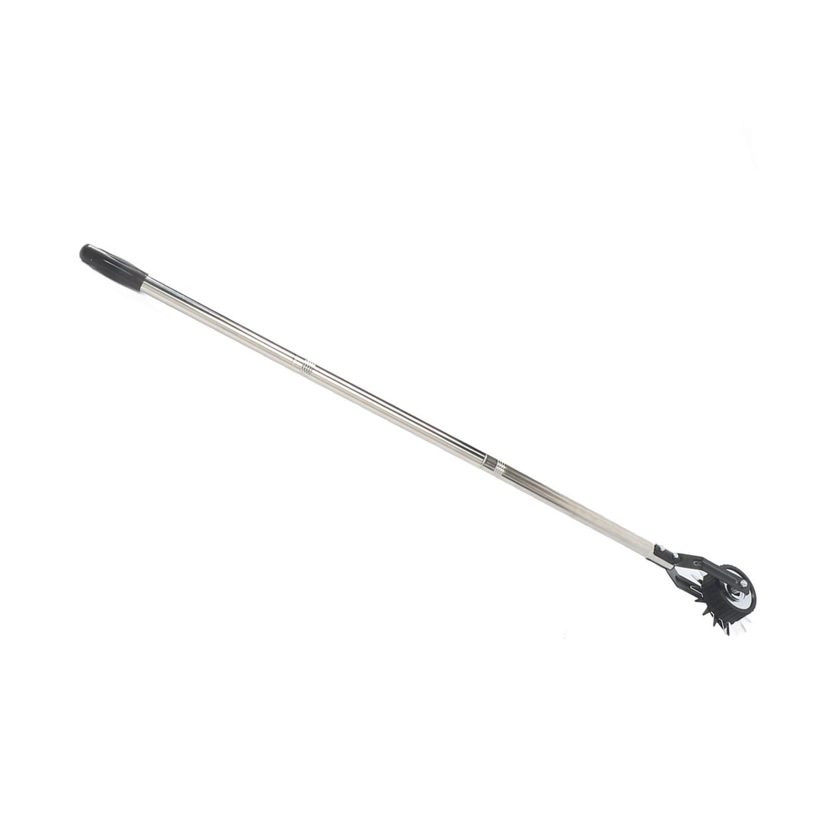 Spryflower Rotations-Rasenkantenstecher mit einem Rad, manueller Rasenkantenschneider, Klinge aus Mangan-Edelstahl mit ergonomischem Griff für Garten, Gehweg, Einfahrt und Blumenbeete (3 Abschnitte)