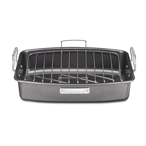 Cuisinart ASR-1713V Ovenware Classic Collection 17-by-13-Inch Roaster with Removable Rack