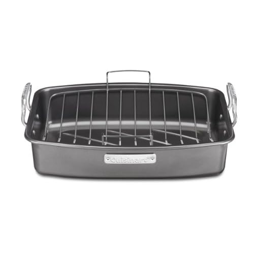 Cuisinart ASR-1713V Ovenware Classic Collection 17-by-13-Inch Roaster with Removable Rack