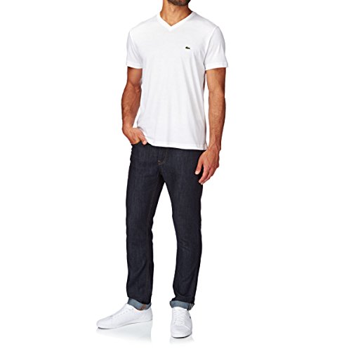 Lacoste V-Neck Regular Fit T-Shirt, XS, L Uomo