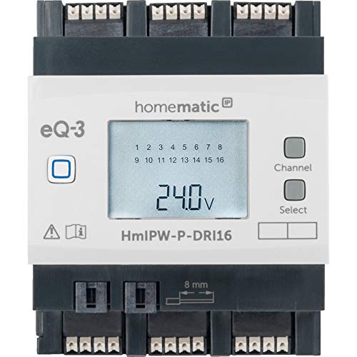 Preisvergleich Produktbild Homematic IP Wired 16-Fach-Eingangsmodul HmIPW-P-DRI16