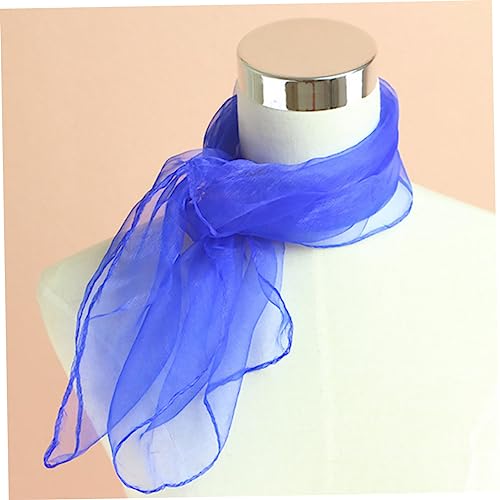 Dance Silk Scarf Boys and Girls Scarves Small Silk Veil Light Weight Random Color3