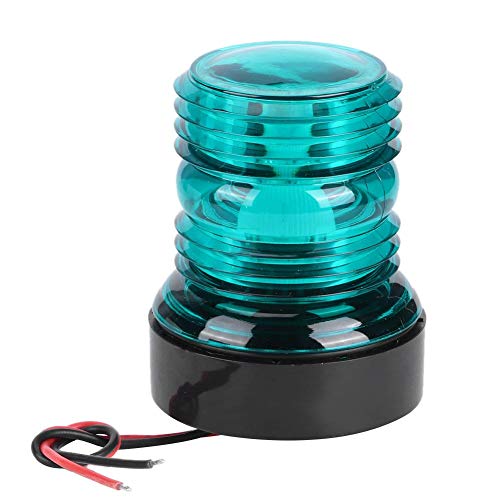 Tbest Light, 12V LED Navigation Light Marine Boat Yacht All Round Anchor Lamp Green Shell Led Boat Lights green led 360 marine light