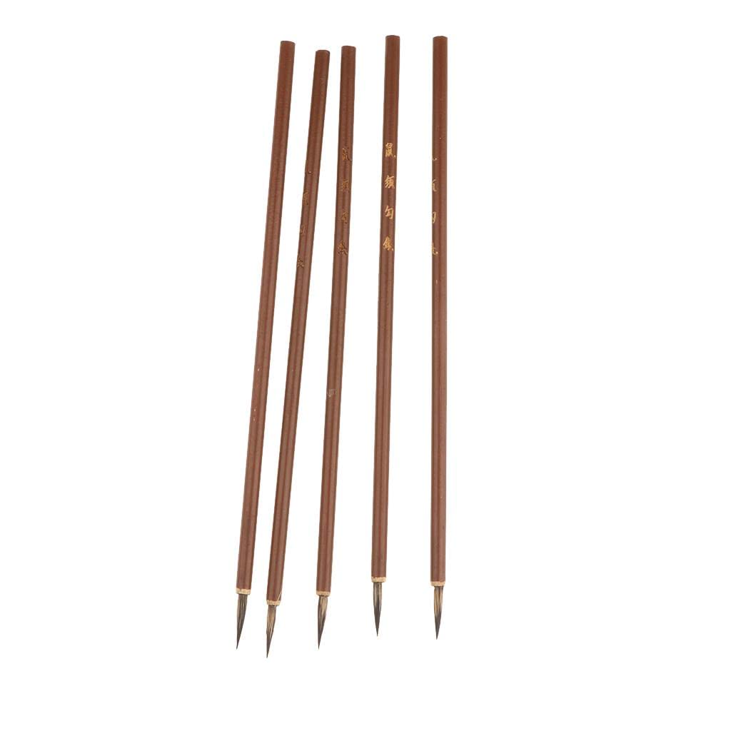 Chinese Calligraphy Brushes Sumi Drawing Painting Art Brushes Pen 212mm-picture-25