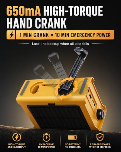 Portable Home Weather Radio Emergency