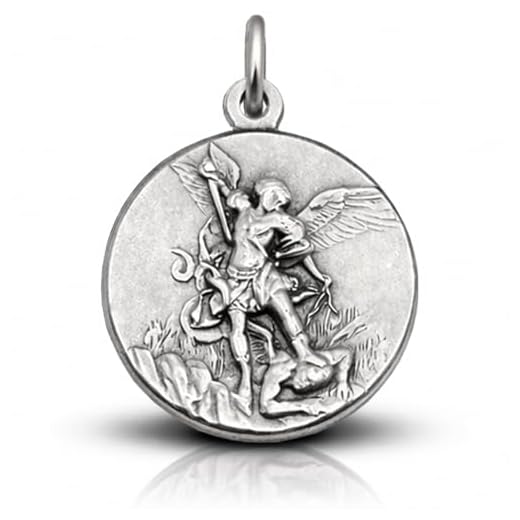 Medalla de San Miguel Arcángel - Las medallas de Los Patronos